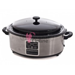 Incalzitor pentru pietre vulcanice digital capacitate 6 litri, art 064- HSH6